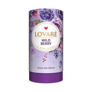 Lovaré Wild Berry, černý čaj (sypaný, 80 g)