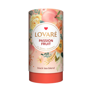 Lovaré Passion Fruit, černý čaj (sypaný, 80 g)