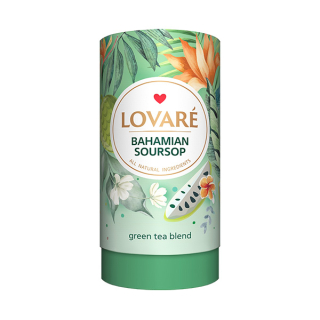 Lovaré Bahamian Soursop, zelený čaj (sypaný, 80 g)