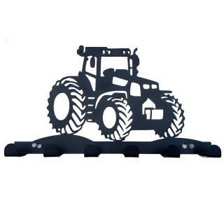 Kovový věšák Traktor