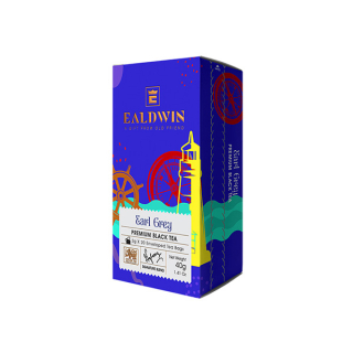 Ealdwin Earl Grey, černý čaj (20 sáčků)