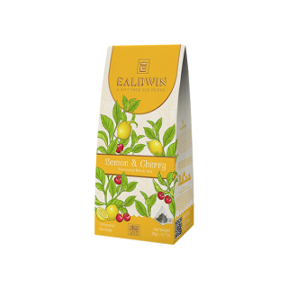 Ealdwin Lemon & Cherry, černý čaj (10 pyramid)