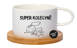 Šálek makronka Super kolegyně