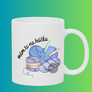 Keramický hrnek Mám to na háčku