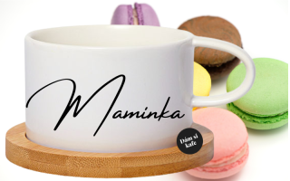 Šálek makronka Maminka