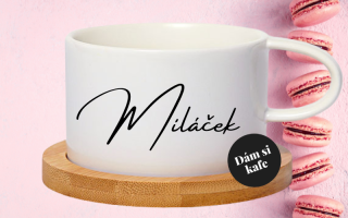 Šálek makronka Miláček
