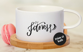 Šálek makronka Fitness