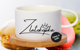 Šálek makronka Zlatokopka