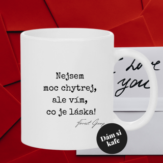 Keramický hrnek Nejsem moc chytrej