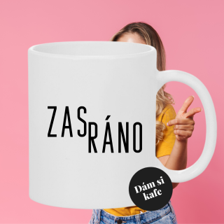 Keramický hrnek zas ráno - zasráno