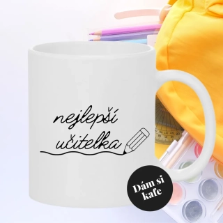 Keramický hrnek Nejlepší učitelka / nejlepší učitel