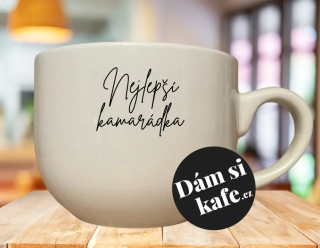 Buclatý hrnek nejlepší kamarádka