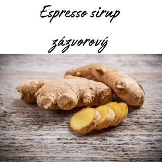 ESPRESSO SIRUP ZÁZVOR - 100 ML