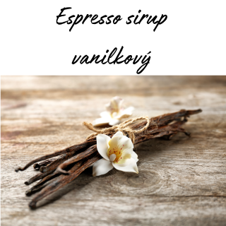 ESPRESSO SIRUP VANILKA - 100 ML