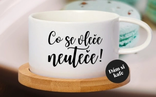 Šálek makronka Co se vleče neuteče !