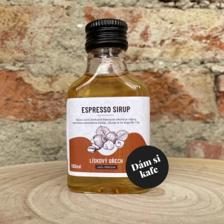 ESPRESSO SIRUP LÍSKOVÝ OŘECH - 100 ML