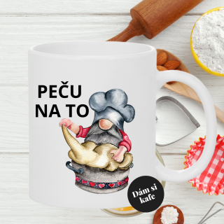 Keramický hrnek Peču na to