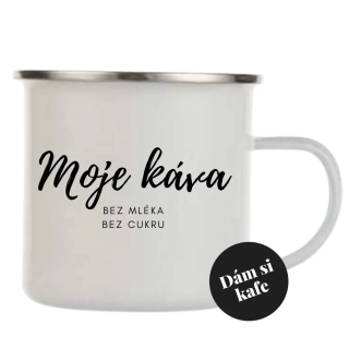 Plecháček Moje káva bez cukru, bez mléka