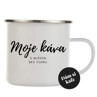 Plecháček Moje káva s mlékem bez cukru