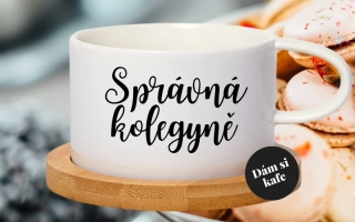 Šálek makronka Správná kolegyně