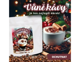 VÁNOČNÍ OCHUCENÁ KÁVA S PŘÍCHUTÍ SVAŘENÉHO VÍNA, 160g