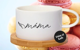 Šálek makronka Máma 