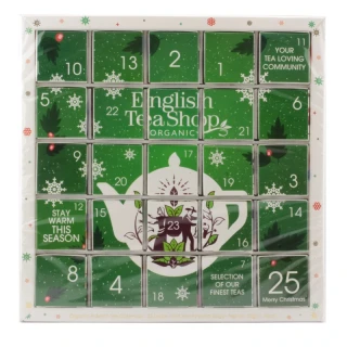 ETS Zelený adventní kalendář Puzzle, 25 pyramidek