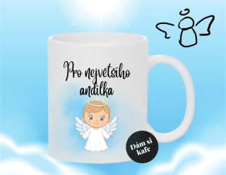 Keramický hrnek pro největšího andílka
