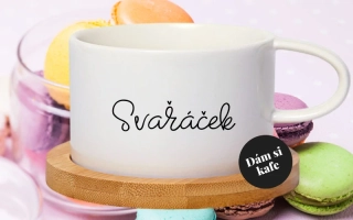 Šálek makronka svařáček