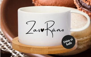 Šálek makronka Zas Ráno