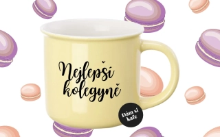 Barevný hrnek Nejlepší kolegyně