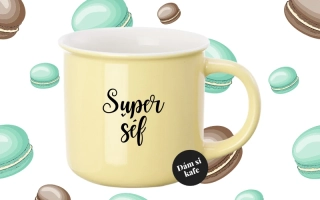 Barevný hrnek Super šéf