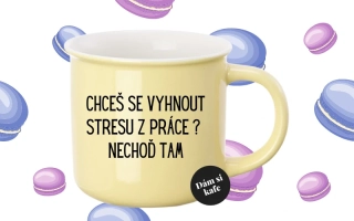 Barevný hrnek Chceš se vyhnout stresu