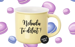 Barevný hrnek Nebudu to dělat