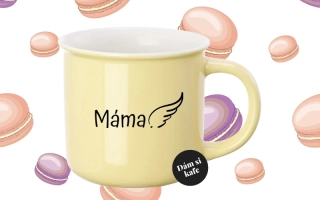 Barevný hrnek Máma
