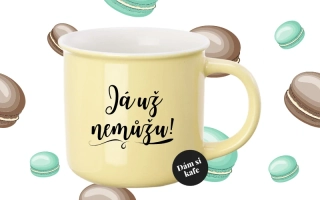 Barevný hrnek Já už nemůžu