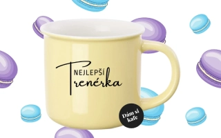 Barevný hrnek Nejlepší trenérka