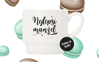 Stohovatelný hrnek Nejlepší manžel