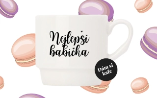 Stohovatelný hrnek Nejlepší babička