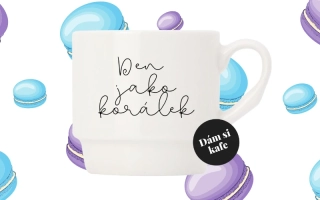 Stohovatelný hrnek Den jako korálek