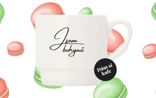 Stohovatelný hrnek Jsem bohyně