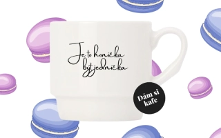 Stohovatelný hrnek Je to honička být jednička