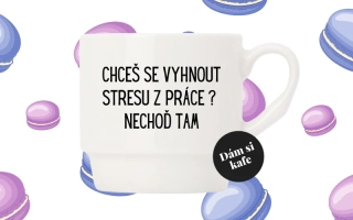 Stohovatelný hrnek Chceš se vyhnout stresu