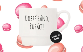 Stohovatelný hrnek Dobré ráno, čůráci
