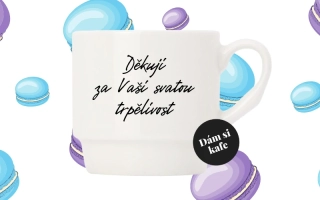 Stohovatelný hrnek Děkuji za Vaši svatou trpělivost