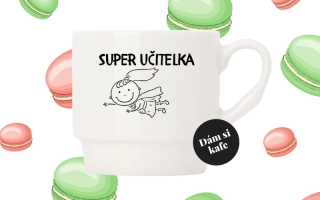 Stohovatelný hrnek Super učitelka
