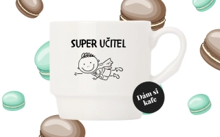 Stohovatelný hrnek Super učitel