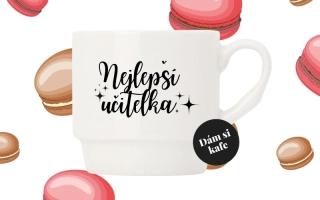 Stohovatelný hrnek Nejlepší učitelka
