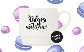 Stohovatelný hrnek Jsem nejlepší učitelka