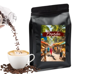 Dám si kafe zrnková káva Brazílie Santos 500g 